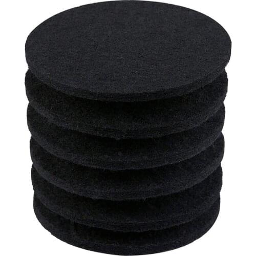 6 Pack Thickened Compost Bin Filters Activated Carbon Filters for Kitchen Compost Bin Filters Replacement, 10 mm Thickness, 6.75