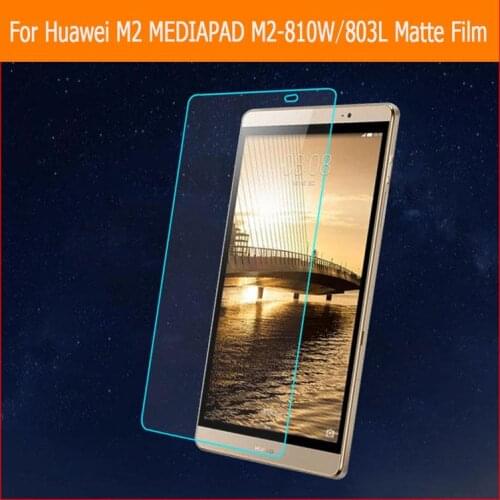 Anti-glare screen matte protector film For Huawei M2 MEDIAPAD M2-801W 8.0" tablet front Anti-Fingerprint screen protective films