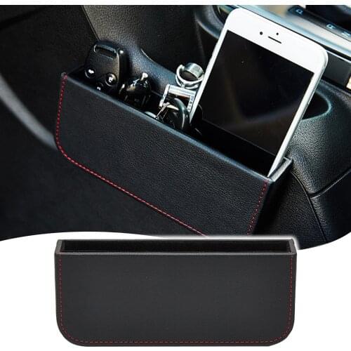 Mini Auto Storage Box Car Seat Gap Storage Box Driver Side Seat Gap Storage Box For Pocket Organizer Phone Holders