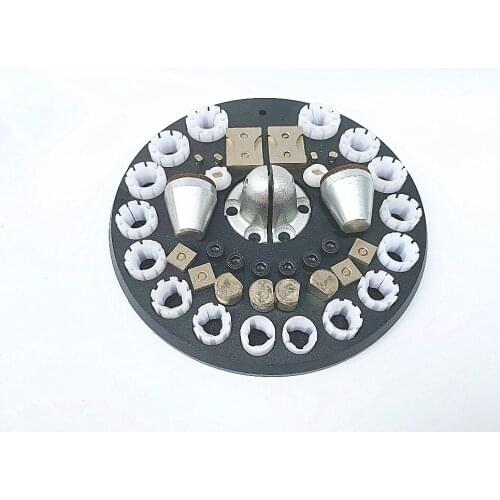 Free shipping jewelry making tools diamond setting ball vise ring Engraving Block Mini Ball Vise with ring sleeves