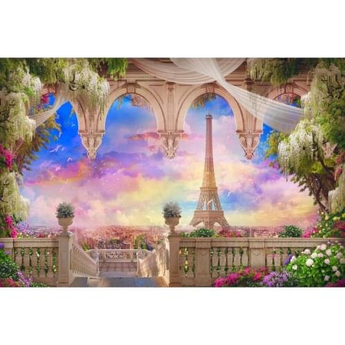 3D Render Landscape Home Decoration Photography Backgrounds Customized Portrait Baby Photographic Backdrops For Photo Studio