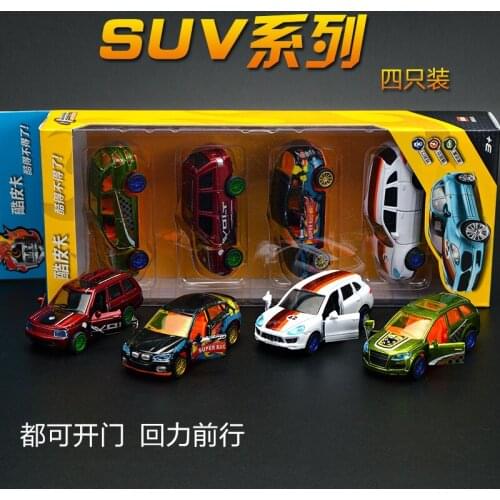 The simulation model car toys,Alloy car models4 / set,Pull Back car,Childrens toy car. Children gifts