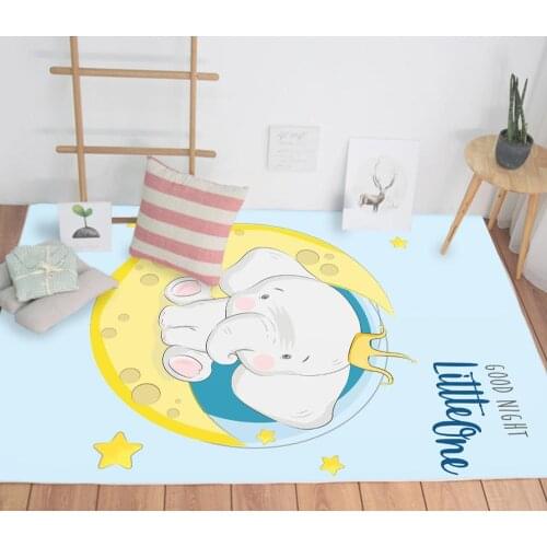 Cartoon Animals 3D Carpet Bedroom Area Rugs Hallway Doormat Bathroom Kitchen Absorb Water Anti-Slip Mats Floor Mats Dropshiping
