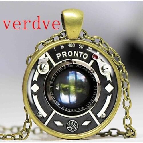 Vintage Style Camera Pendant Necklace Fashion Ethnic Charm 3 colors Necklace Jewelry Women statement necklace