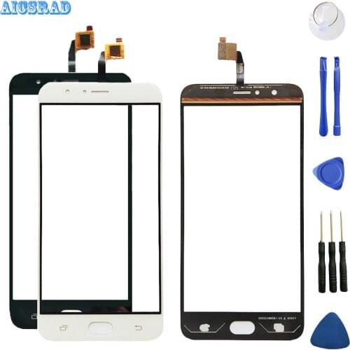 AICSRAD front outer glass For Vertex Impress Fortune Touch Panel Touch Screen Digitizer Sensor Replacement + Tools