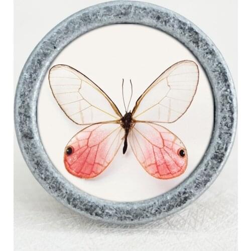 3 styles Butterfly Knobs Vintage Drawer Handles Dresser Knobs Silver Bronze / Cupboard Pulls Handle Chic Kitchen Cabinet Knobs