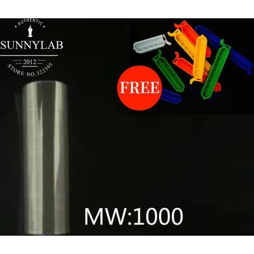 5 meters [MwCO 1000] MD25/34/44/55mm The Role of Dialysis Bag Regenerated Cellulose Tube Type