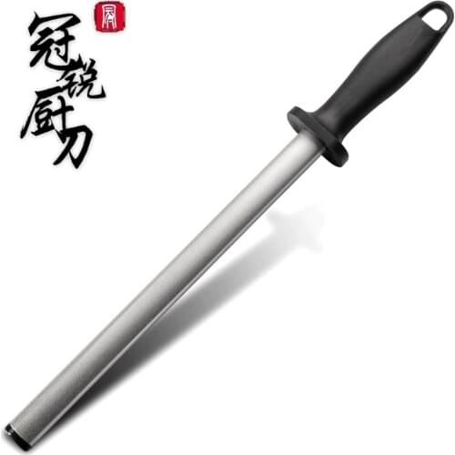 Chef Knife Sharpener Diamond Sharpening Steel Rod ABS Handle Chef Knife Sharpener Kitchen Accessories Professional Cooking Tool