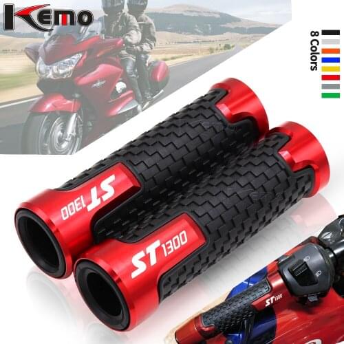 For HONDA ST 1300 ST1300 7/8" 22mm Universal Motorcycle Accessories CNC Aluminum Handlebar Hand Grips Handle Bar End Grip