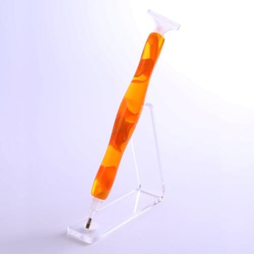 ZOOYA Diamond Painting Point Drill Pen Diamond Painting Accessories Tools Diamond Painting Resin Pen Orange