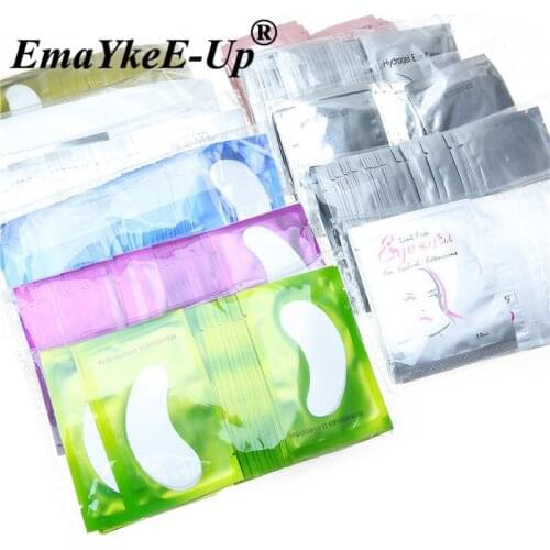 200pair Lash Eyelash Extension Paper Patches Patches For Eyelashes Bio Gel Eye Pads Gel Eye Pad Grafted Eye Stickers