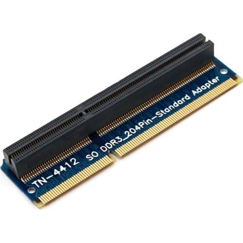 DDR3 SO DIMM to Desktop Adapter SO DIMM DDR3 Memory RAM Adapter Card 204Pin Standard Slot Memory Tester Computer Components NEW