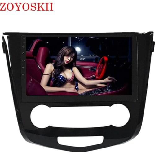 Android 9.0 OS 10.4 inch IPS vertical screen car gps multimedia radio bt navigation player for Nissan X-trail Qashqai 2013-2017