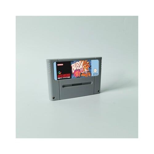 Bubsy in Claws Encounters of the Furred Kind - Action Game Card EUR Version English Language