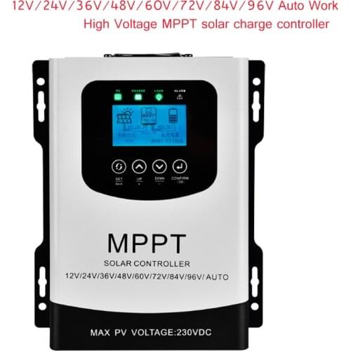 Mppt Solar Charger Controller 12V 24V36V48V60V72V84V96V 50Amp Mppt 60A Solar Charge Controller 50A 60 Amp Solar Panel Controller