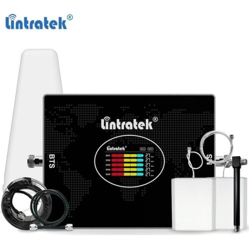 Lintratek Mobile Phone Signal Booster 800 900 1800 2100 2600 Amplifier GSM 2G 3G 4G LTE B20 B8 B3 B1 B7 for ALL Operators