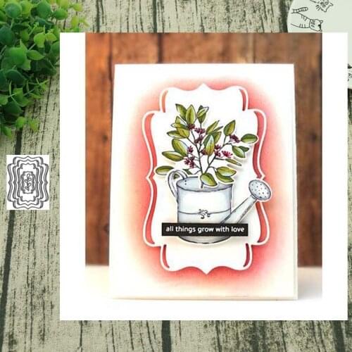 Metal cutting dies classic frame cut die mold decoration Scrapbook paper craft knife mould blade punch stencils die