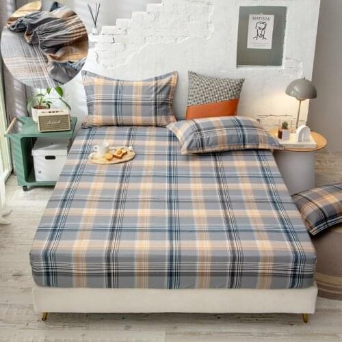 New Cotton Bed Sheet One-piece Cotton Bedspread Mattress Protection Cover Simmons Dust Cover All-inclusive Bed Sheet