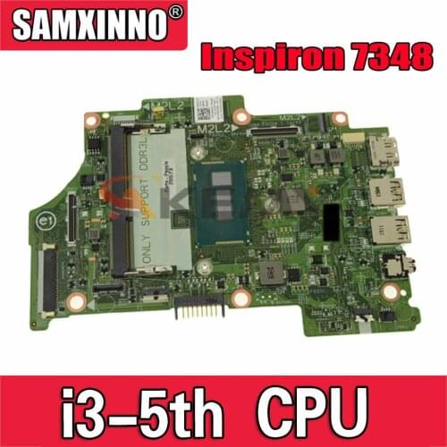 Original Laptop motherboard For DELL Inspiron 7348 I3-5010U Mainboard CN-0NDV1M 0NDV1M 13321-1 SR23Z DDR3