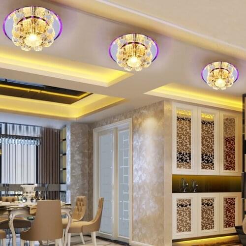 Crystal light channel corridor light 1PC corridor downlight cattle and cat light spotlight creative smallpox ZCL
