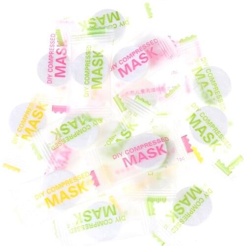 30 Capsules Silk Compression Masks Natural Skin Care Mask Ultra-thin DIY Design Anti-aging Long Lasting Easy To Use