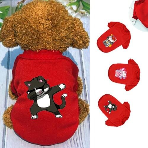 Warm Pet Puppy Clothing Vest Coat Plus Size Puppy Outfit Pet Soft Pet Cat Clothes hoodie Teddy hooded