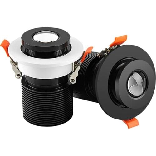 LED downlight embedded 3W 5W 7W 12W spotlight KTV bar restaurant cafe aisle light COB focusing led spotlight