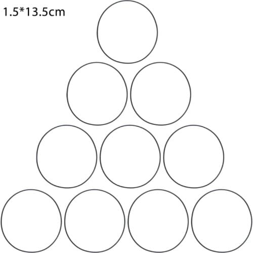 10Pcs Drive Square Belts Rubber DVD Cassette Tape Recorder Turntable Strap 1.5mm Drop shipping