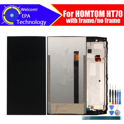 6.0 inch HOMTOM HT70 LCD Display+Touch Screen Digitizer Assembly 100% Original New LCD+Touch Digitizer for HOMTOM HT70 +Tools