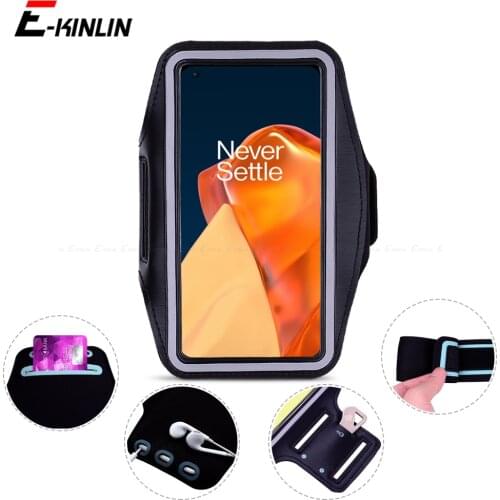 Workout Arm Band Cover Case For OnePlus One Plus 9 9R 3T 3 5T 5 6T 6 7T 7 8T 8 Pro 5G 2 1 X A6000 Sport Running Gym Phone Bag