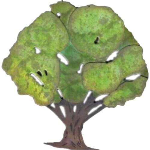 Oak Tree Metal Cutting Dies Stencils for DIY Scrapbooking Album Stamp Card Embossing New 2019 Die Cut