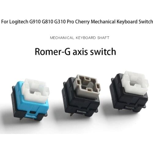 Ormon Axis For Logitech G910 G810 G310 Pro Cherry Mechanical Keyboard Switch Romer-G Axis Switch Keyboard Accessories Blue Shaft