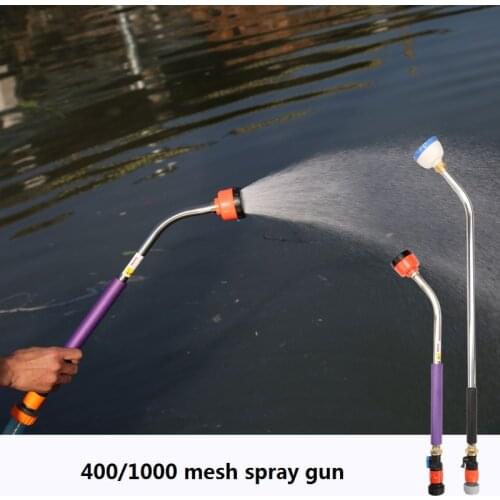 2020 Horticultural Grow Seedling Vegetable Watering Gun 400/1000 Mesh Stainless Steel Spray Nozzle Greenhouse Sprayer Irrigation