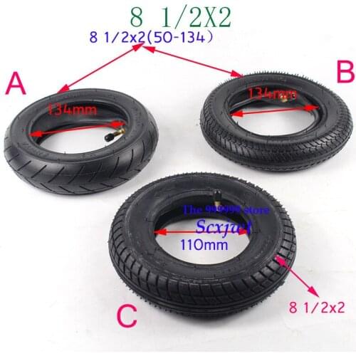 2019 hot sale 8 1/2X2 (50-134) tires 8.5 Inch Baby carriage Wheelbarrow Electric scooter tyre and inner tube