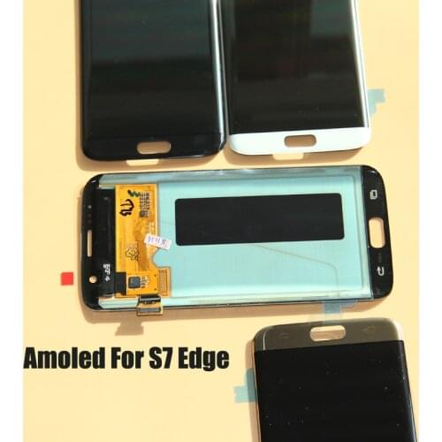 SUPER AMOLED for SAMSUNG Galaxy s7 edge G935 G935F LCD Display Digitizer Touch Screen