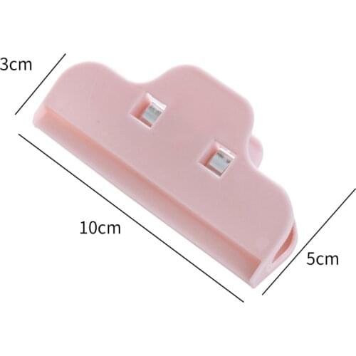 Moisture-proof large plastic practical portable packaging multifunctional household food snacks sealing cli