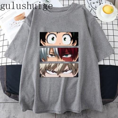 My Hero Academia T Shirt Women Kawaii Cartoon Himiko Toga Graphic Tees Manga Anime Boku No Hero Academia T-shirt Unisex Female