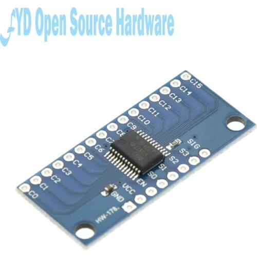 1pcs CD74HC4067 High Speed CMOS 16 Channel Analog Multiplexer AnalogDigital