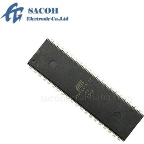 1PCS New Original ATMEGA1284P-PU ATMEGA1284P ATMEGA1284 DIP-40 8-bit Microcontroller