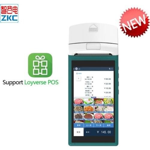 Android 5.1 support barcode scanner wifi 3g bluetooth NFC,loyverse pos software Payment ZKC5501