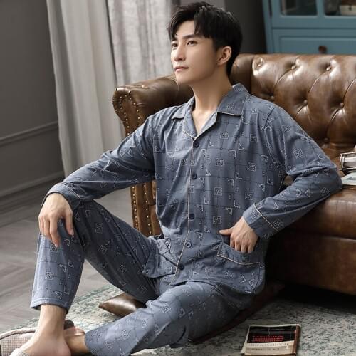 Chuhen Men's Cotton Pajamas