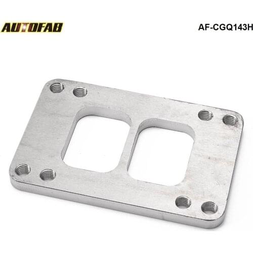 Turbo Manifold Flange T6 Divided Transition To T4 Divided Exhaust 8 Holes AF-CGQ143H