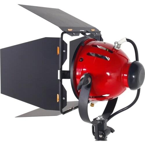 Photography 800W Studio Spotlight Video Red Head Light Spot Light with Dimmer Continuous Lighting Lamp Bulb 3500K