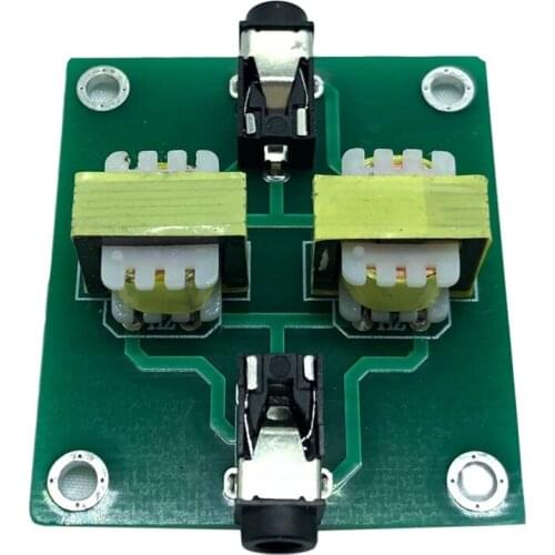 Interference Isolator,Stereo Audio Aunty-Interference Isolator Transformer Noise Filter