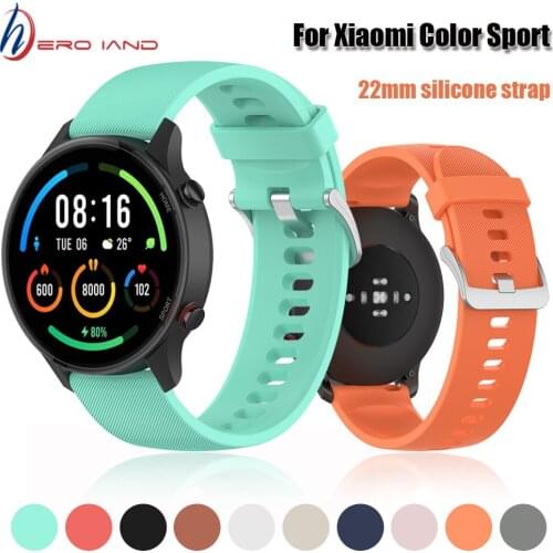 New For Xiaomi MI Watch Color sports edition Strap Quick release Silicone Band Replacement Bracelet Watchbands Correa Wristband