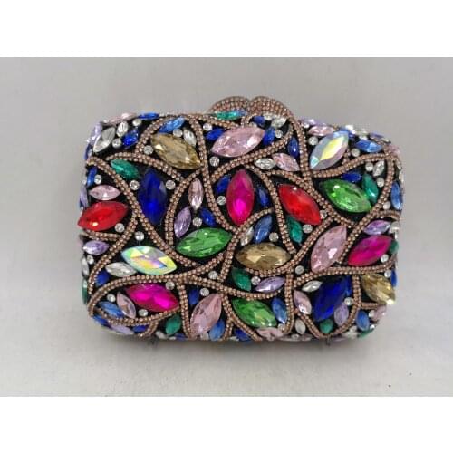 Bougtique GG Luxury Clutch Bag For Female Wedding Bridal Purse Party Bags Gold Silver Ladies Chain Evening Bags Satchels