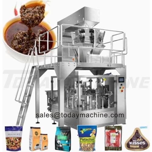 SHANTOU Pre Made Pouch Liquid Filling Packing Machine