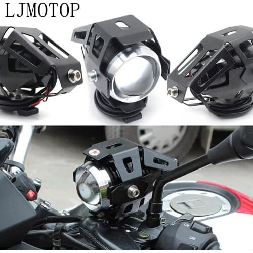 Motorcycle LED headlights U5 12V Decorative lamp Spotlight For SUZUKI VS800 Intruder VZ800 Marauder Bandit 650S DL1000/V-STROM