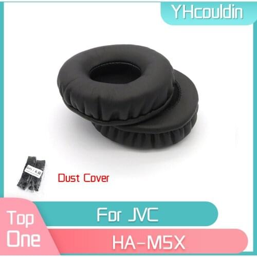YHcouldin Earpads For JVC HA-M5X HAM5X Ear Pads Headset Leather Ear Cushions Replacement Earcushions