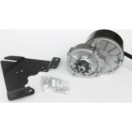 24V250W geared motor with plate geared motor with bracket